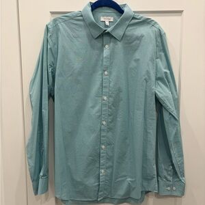 Calvin Klein Men's Teal Button Down Shirt